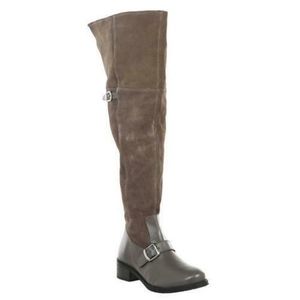 Matisse Lola Over The Knee Side Zip Boots Sz 7W